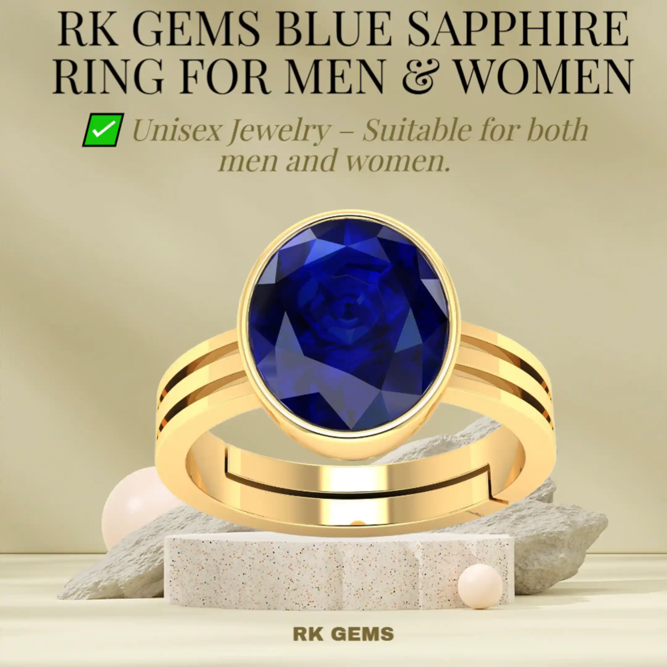 Premium Neelam Stone Ring | Blue Sapphire Ring for Shani Planet Benefits & Elegant Style For Men & Women.png
